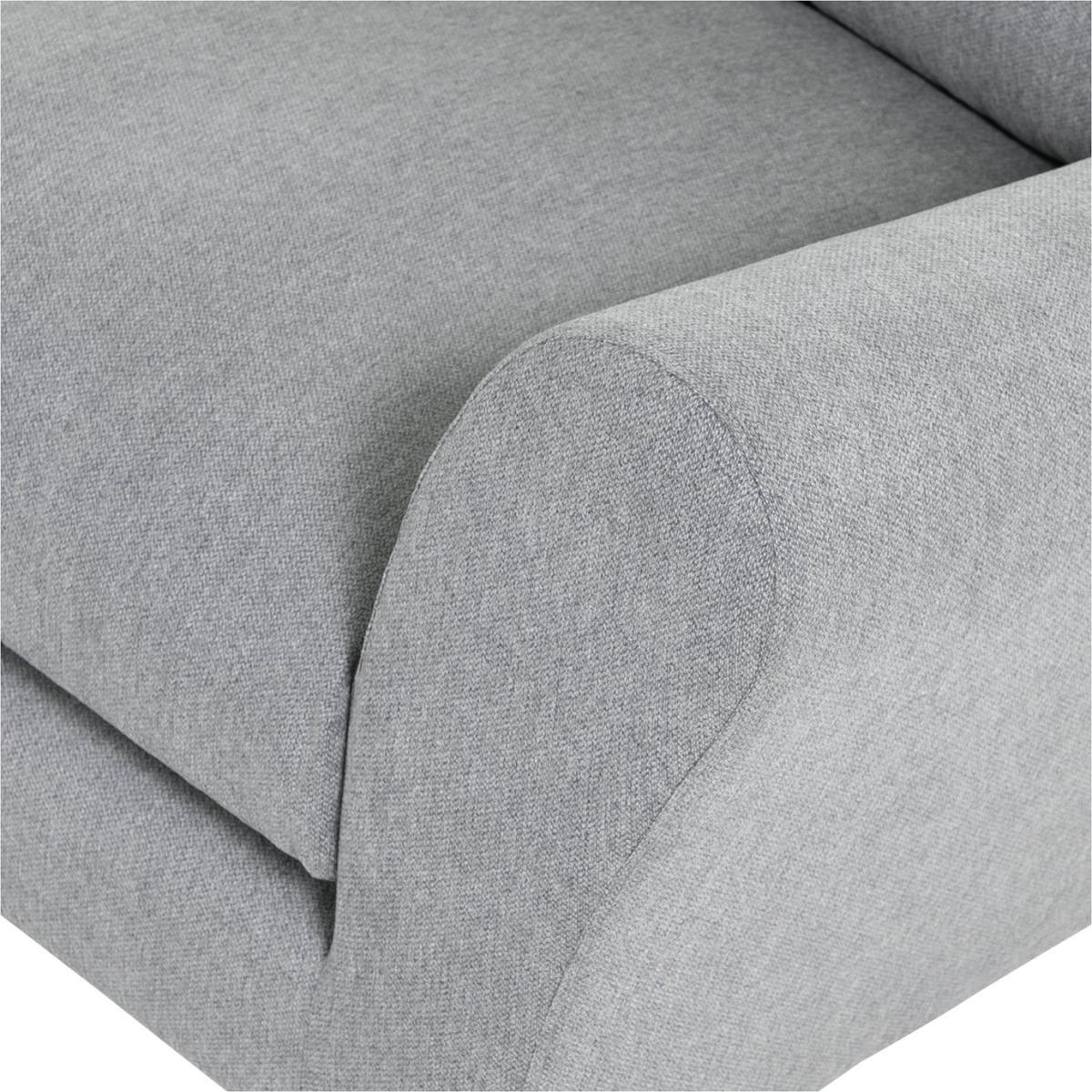 Habitat Carrie 3 Seater Fabric Sofa - Grey – image 8