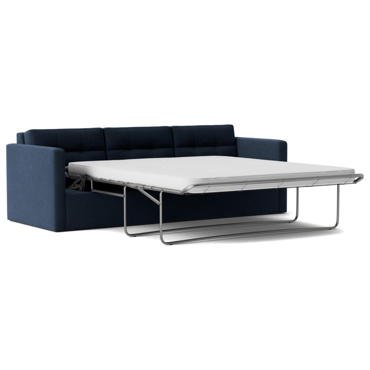 Swoon Berlin Fabric 3 Seater Sofa Bed - Indigo Blue – image 3