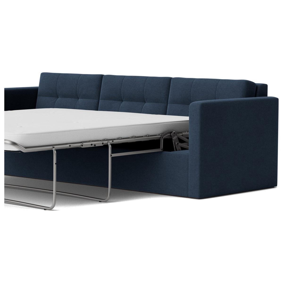 Swoon Berlin Fabric 3 Seater Sofa Bed - Indigo Blue – image 5