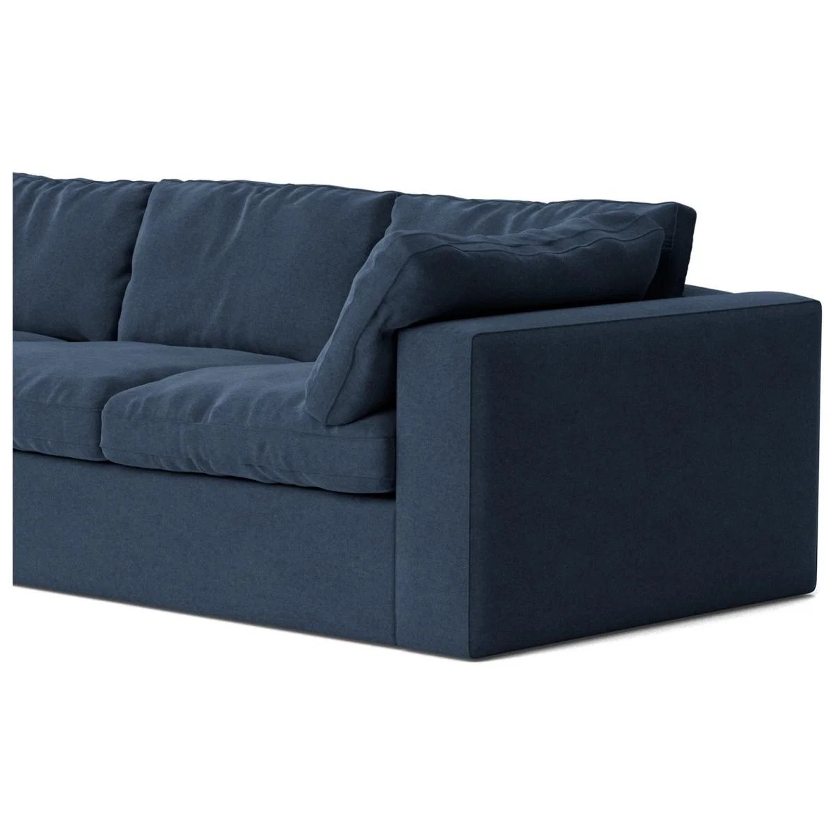 Swoon Seattle Fabric 3 Seater Sofa - Indigo Blue – image 5