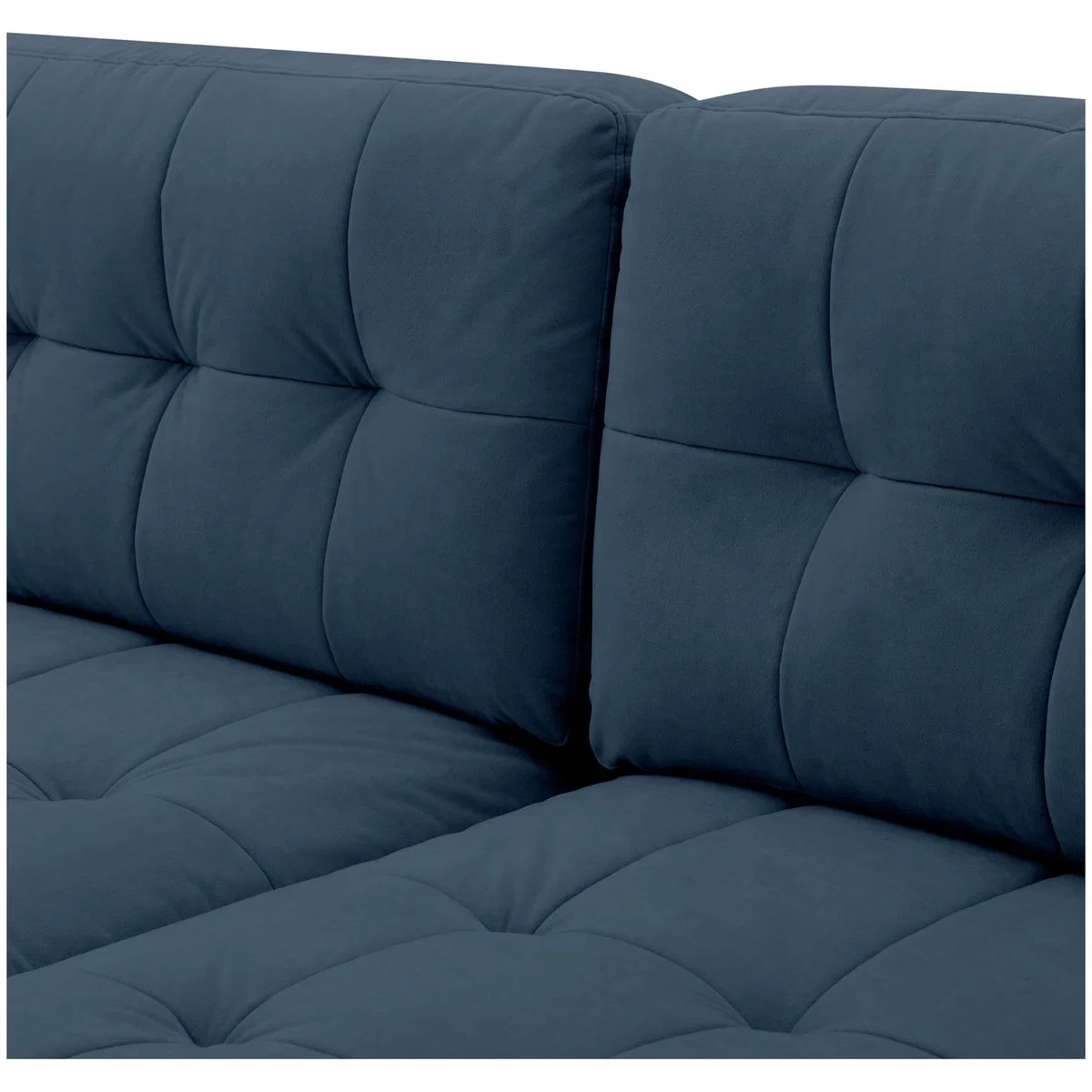 Habitat Newell Fabric 3 Seater Sofa - Navy – image 9