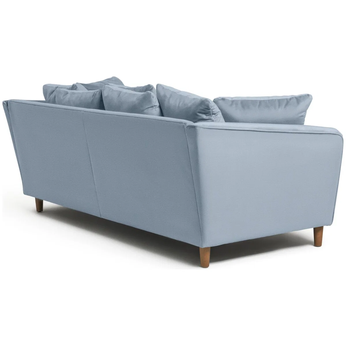 Habitat Roman 3 Seater Fabric Sofa - Blue – image 7