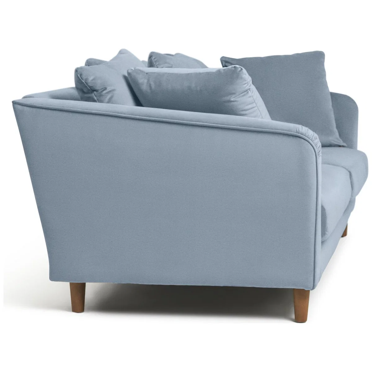 Habitat Roman 3 Seater Fabric Sofa - Blue – image 8