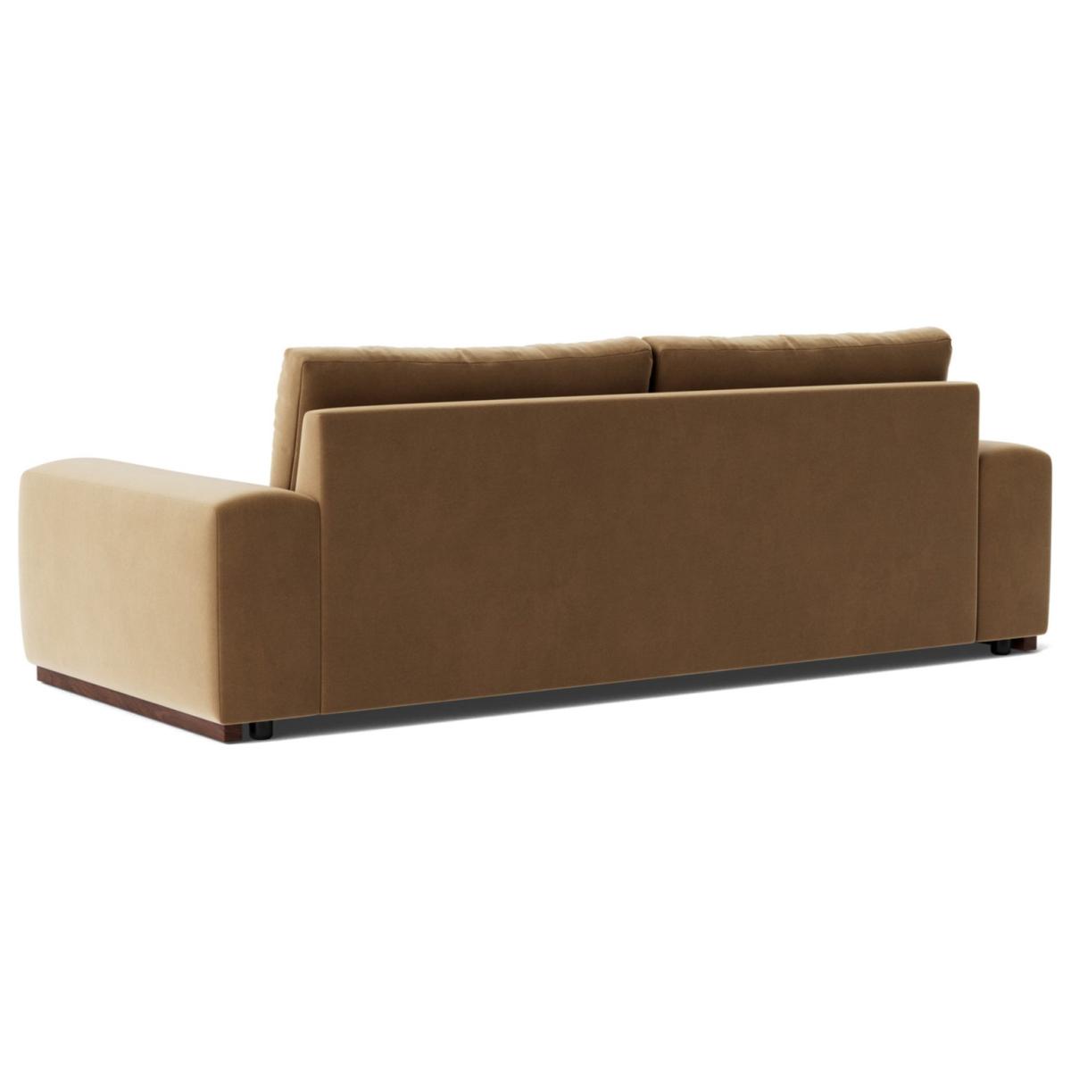 Swoon Denver Velvet 3 Seater Sofa - Biscuit – image 5