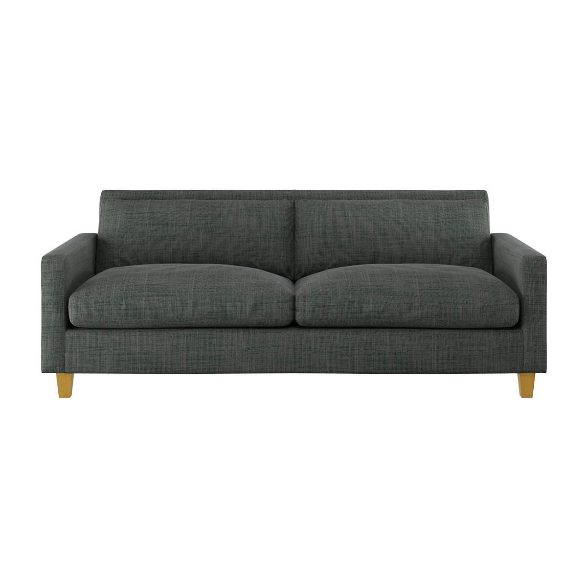 Habitat Chester 3 Seater Fabric Sofa - Charcoal – image 1