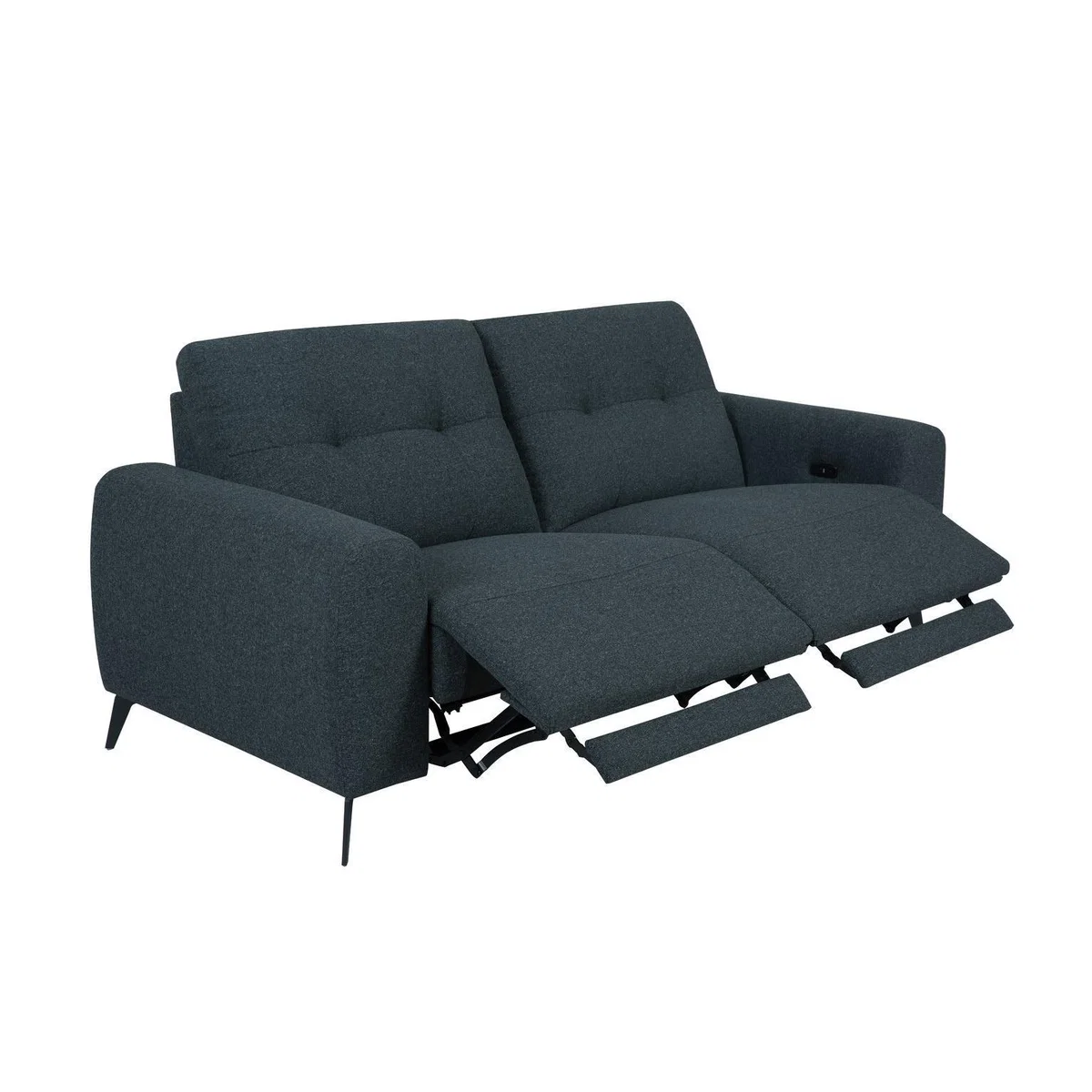 Habitat Ghost 3 Seater Fabric Power Recliner Sofa - Charcoal – image 7