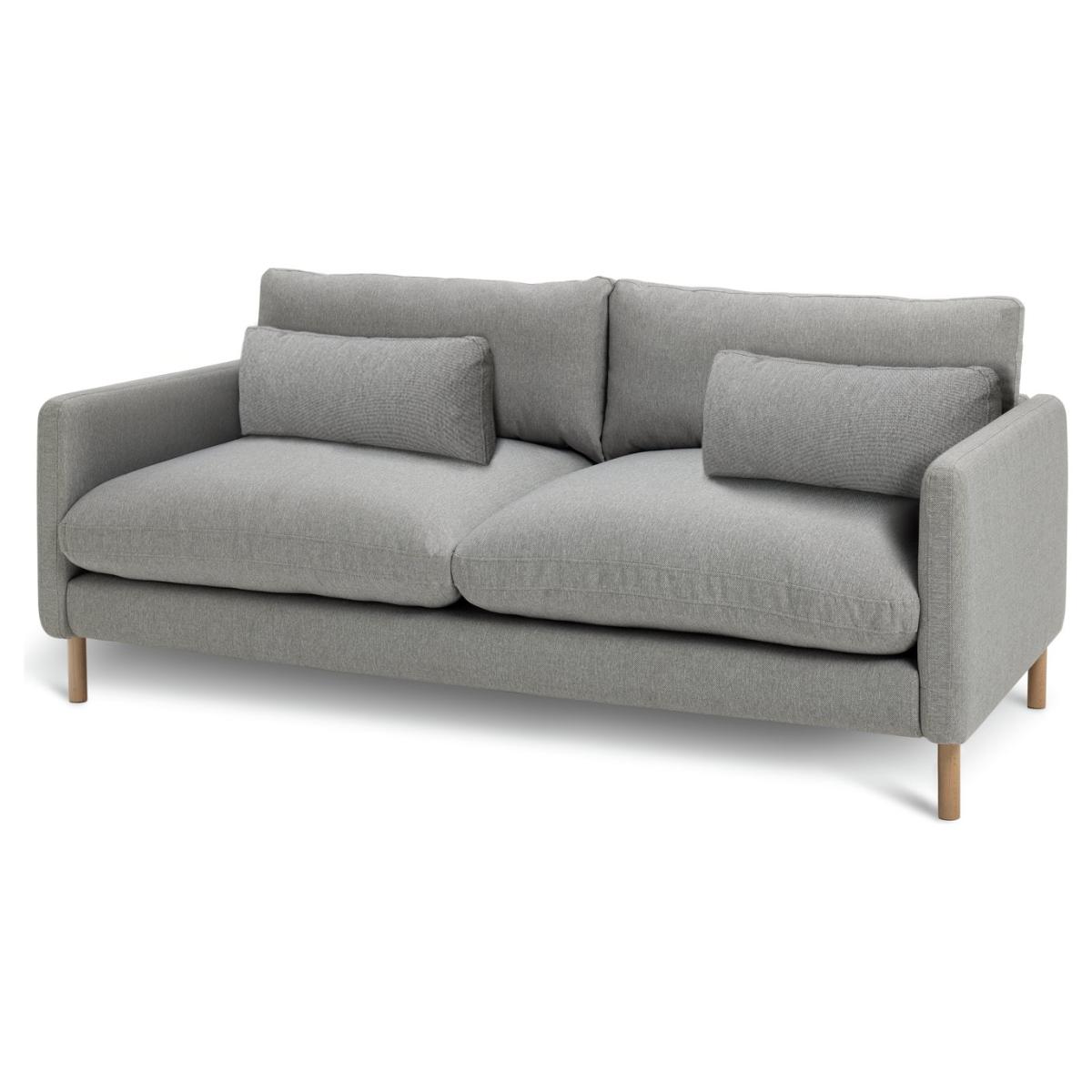 Habitat Paola Fabric 3 Seater Sofa - Grey – image 5