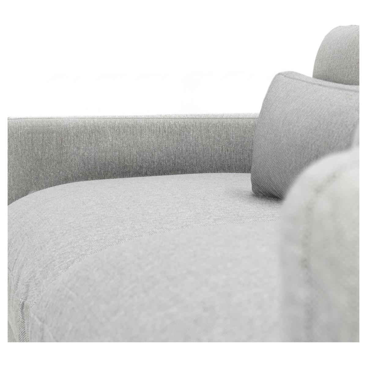 Habitat Paola Fabric 3 Seater Sofa - Grey – image 10