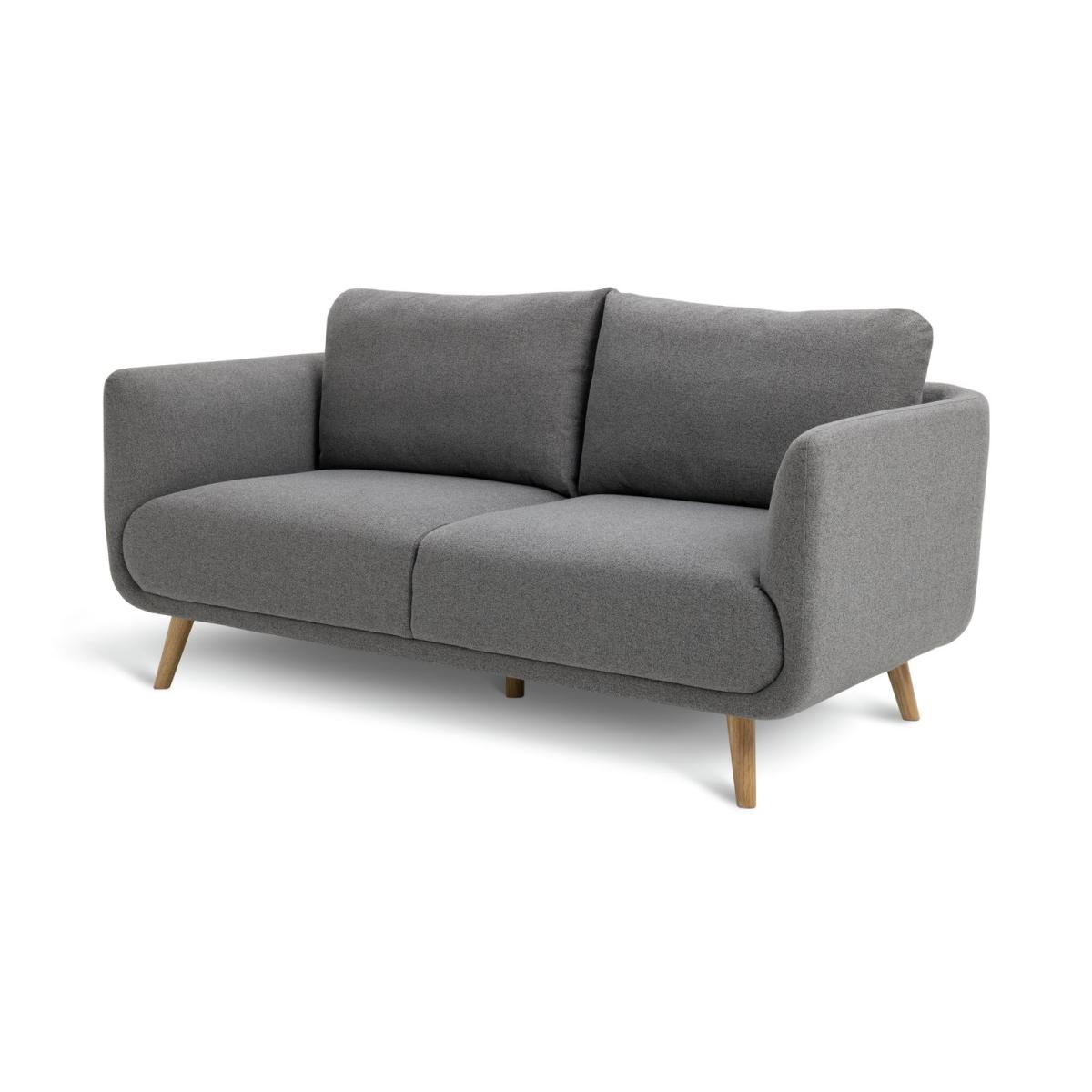Habitat Alfie Fabric 3 Seater Sofa - Grey – image 5