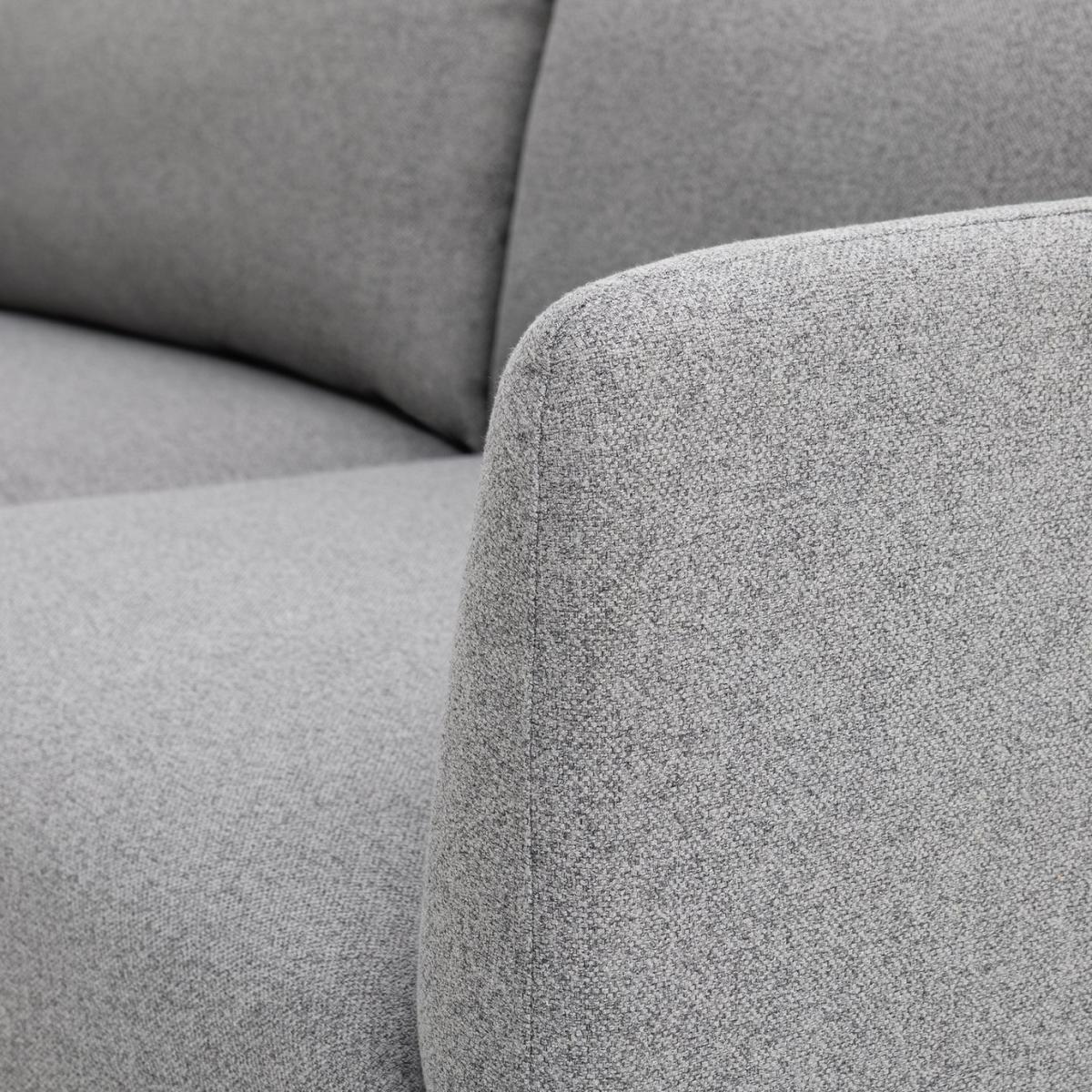 Habitat Alfie Fabric 3 Seater Sofa - Grey – image 8