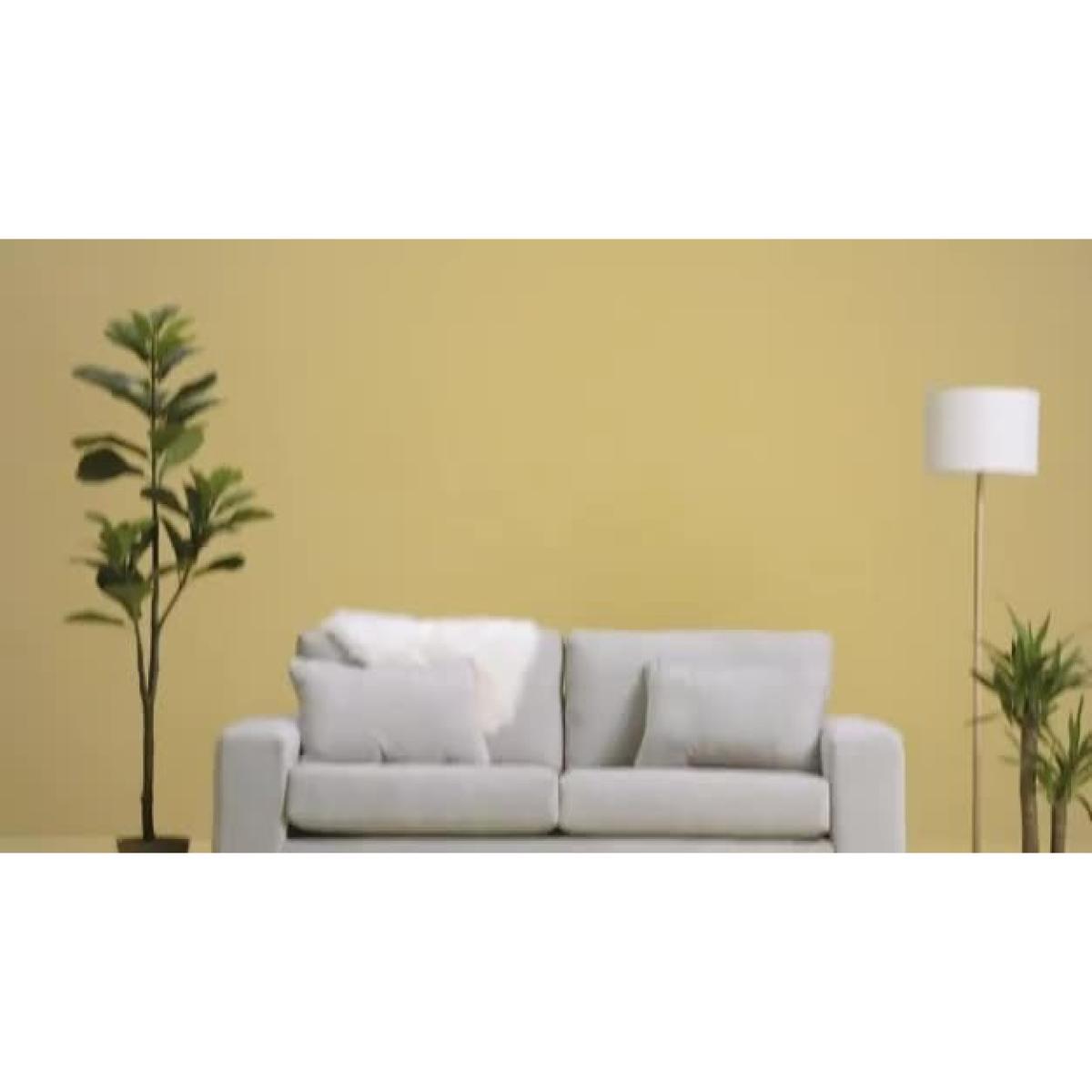 Habitat Eton 3 Seater Fabric Sofa - Charcoal – image 2