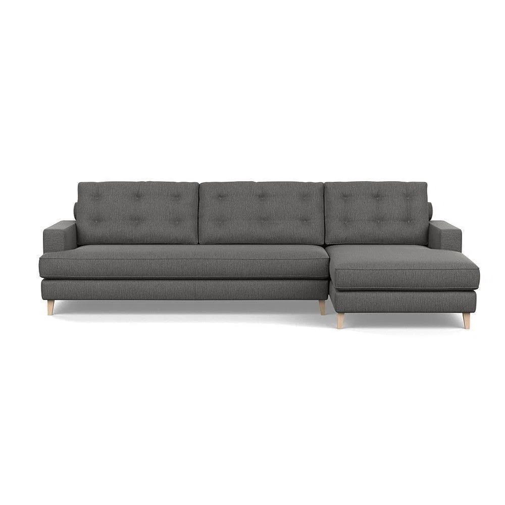 Heal's Mistral 3 Seater Sofa Cotton Grain Black Feet - Heal's UK Furniture – image 14
