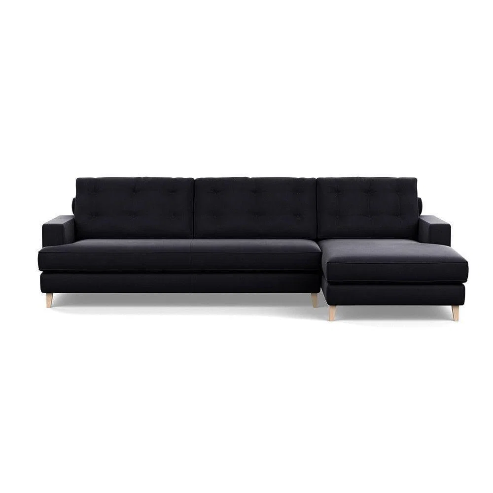 Heal's Mistral 3 Seater Sofa Cotton Grain Black Feet - Heal's UK Furniture – image 18