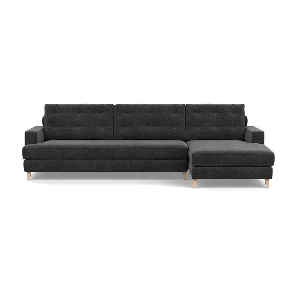 Heal's Mistral 3 Seater Sofa Cotton Grain Black Feet - Heal's UK Furniture – image 4
