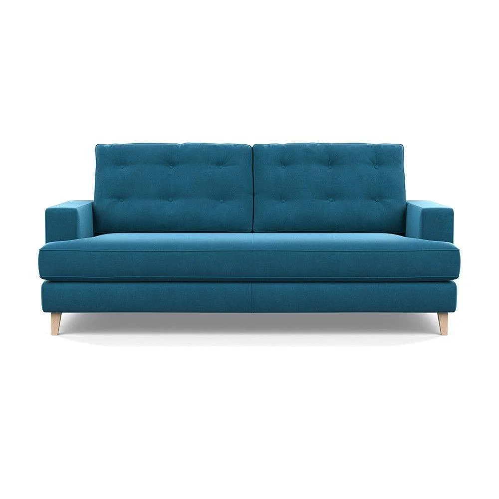 Heal's Mistral 3 Seater Sofa Cotton Grain Black Feet - Heal's UK Furniture – image 31