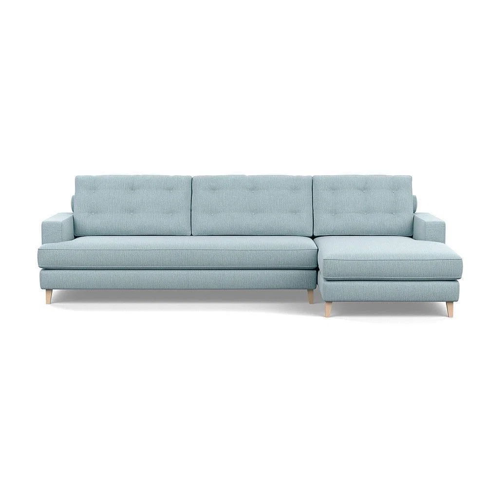 Heal's Mistral 3 Seater Sofa Cotton Grain Black Feet - Heal's UK Furniture – image 40