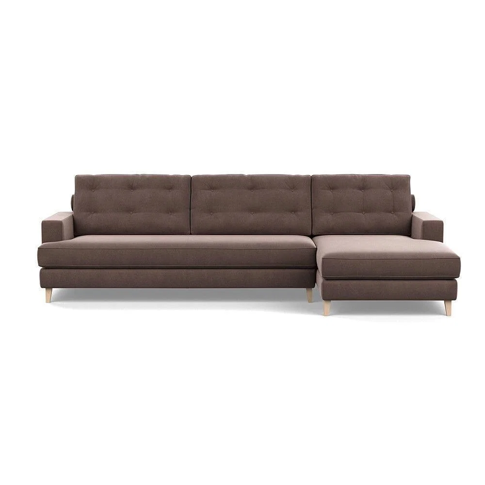 Heal's Mistral 3 Seater Sofa Cotton Grain Black Feet - Heal's UK Furniture – image 42