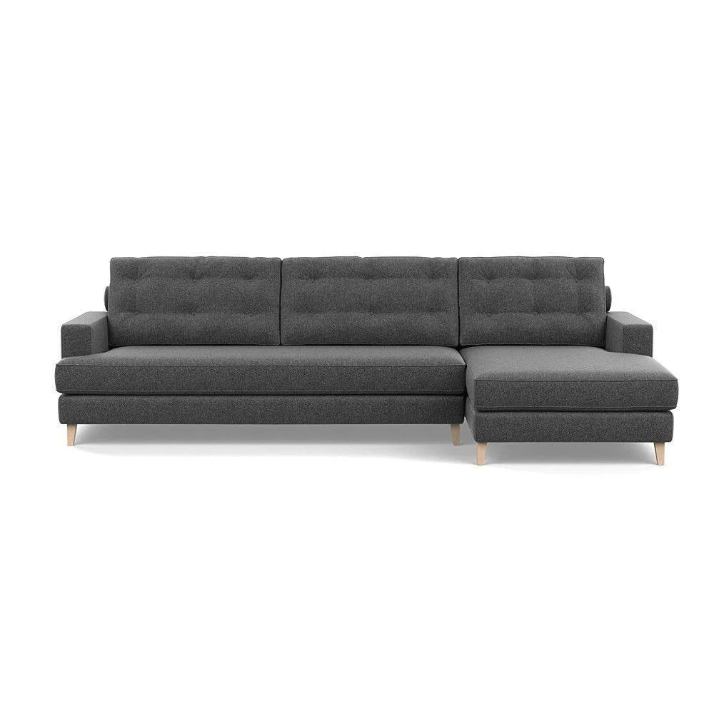 Heal's Mistral 3 Seater Sofa Cotton Grain Black Feet - Heal's UK Furniture – image 43
