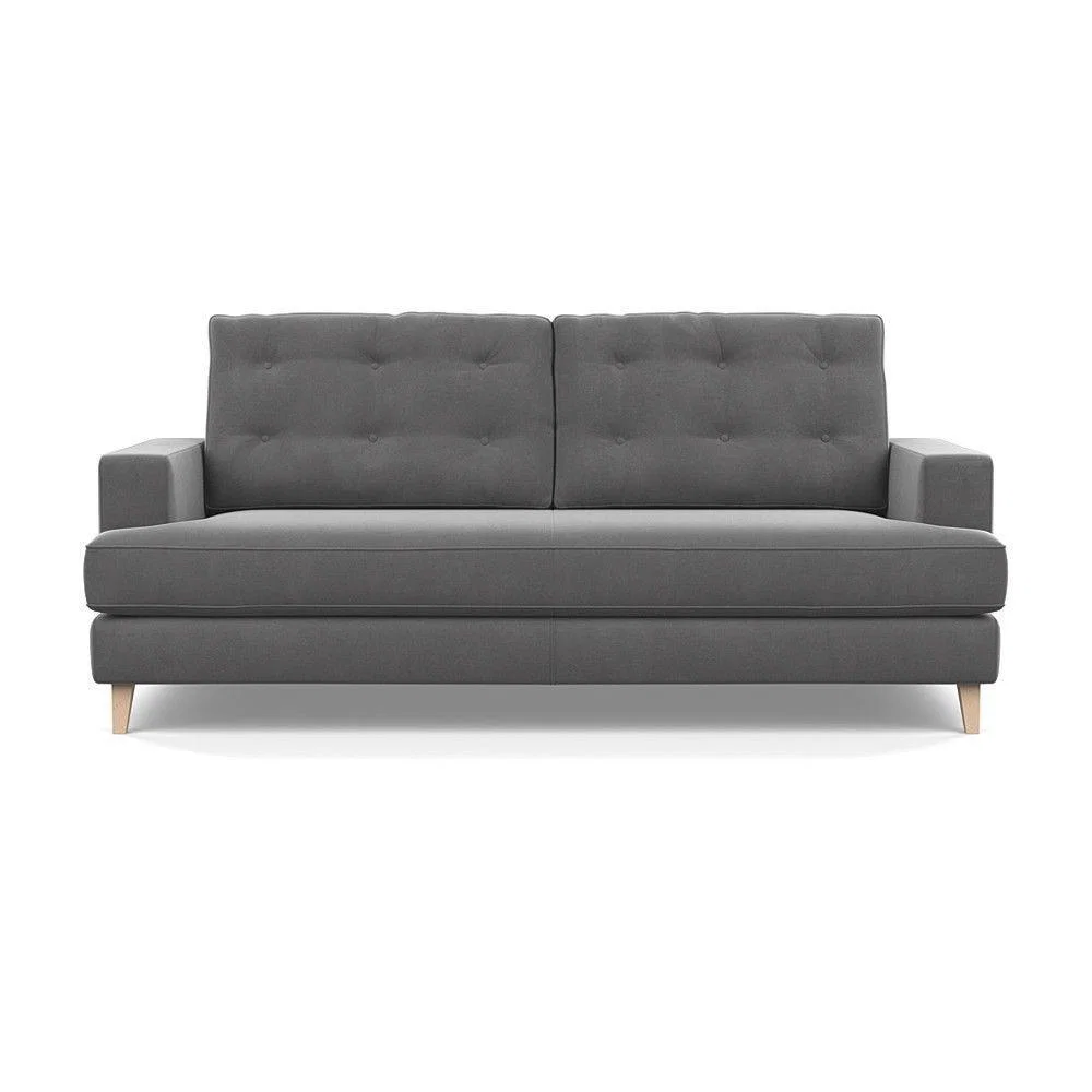 Heal's Mistral 3 Seater Sofa Cotton Grain Black Feet - Heal's UK Furniture – image 59
