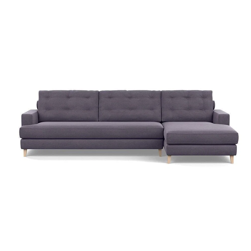 Heal's Mistral 3 Seater Sofa Cotton Grain Black Feet - Heal's UK Furniture – image 63