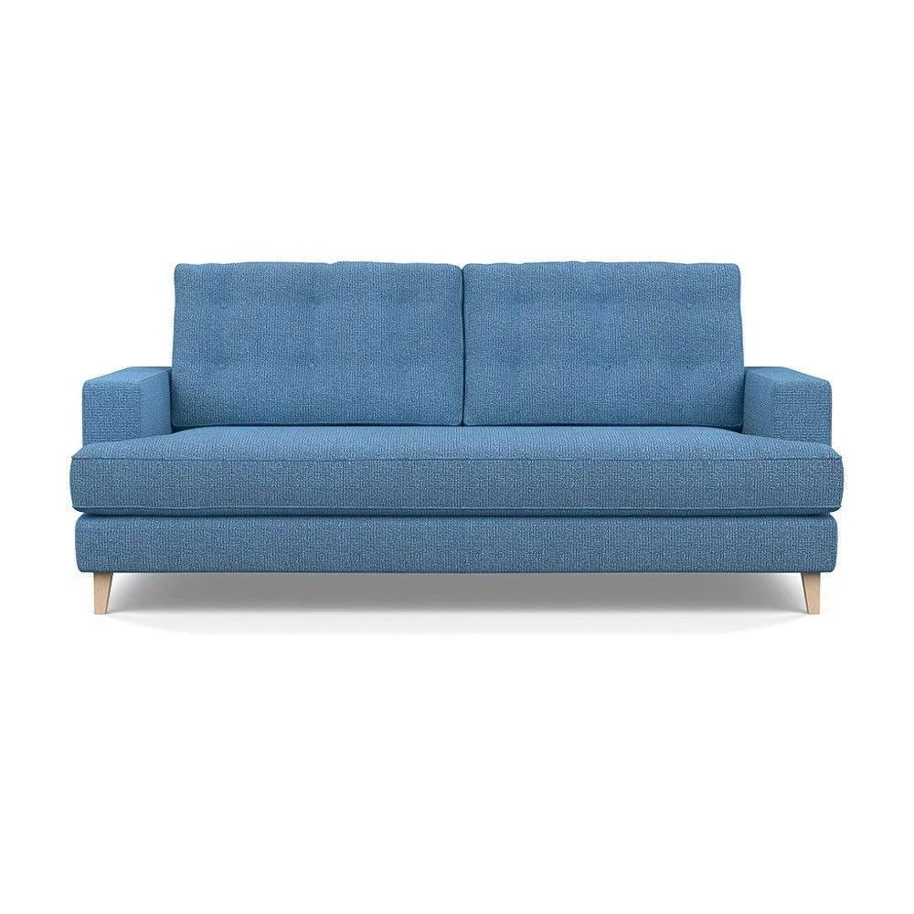 Heal's Mistral 3 Seater Sofa Cotton Grain Black Feet - Heal's UK Furniture – image 65