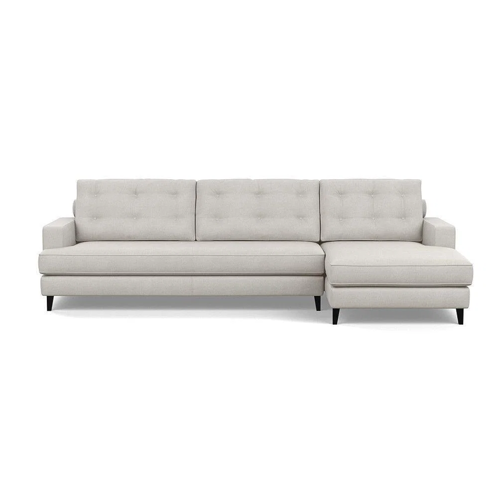 Heal's Mistral 3 Seater Sofa Cotton Grain Black Feet - Heal's UK Furniture – image 75