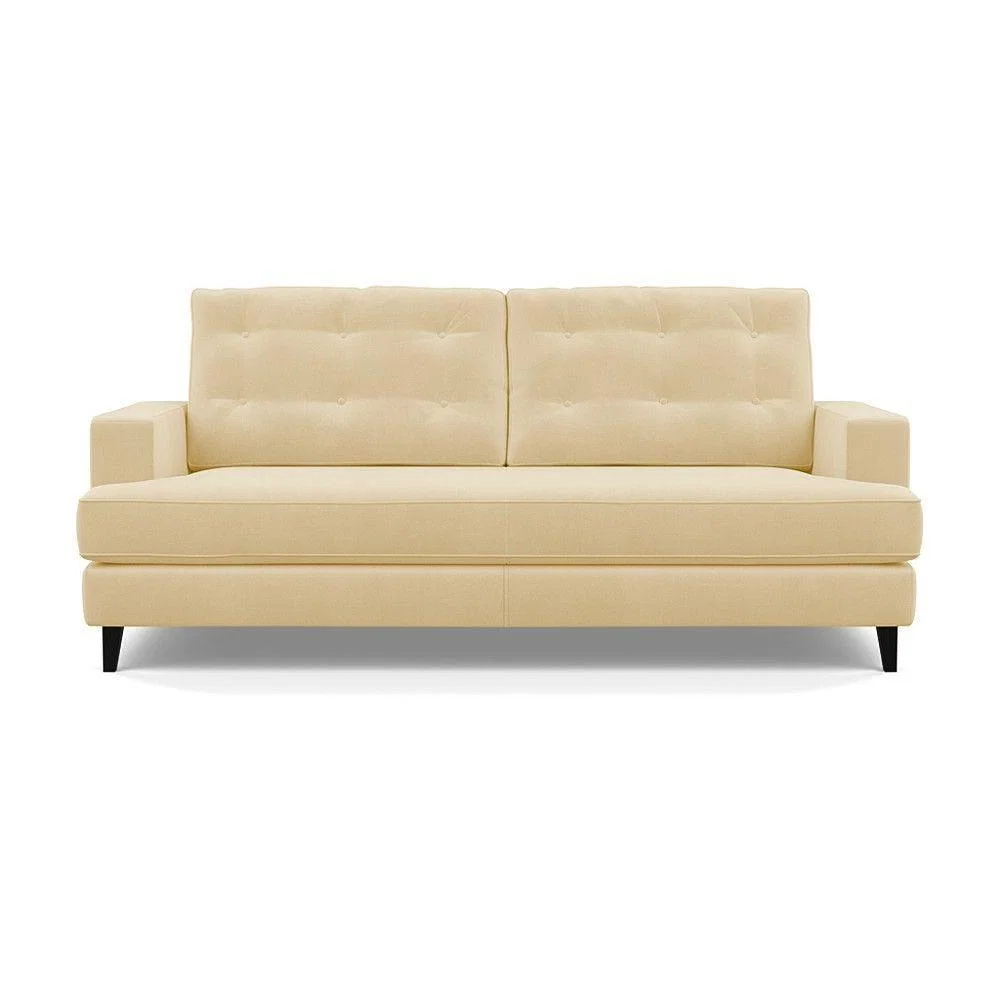 Heal's Mistral 3 Seater Sofa Cotton Grain Black Feet - Heal's UK Furniture – image 77