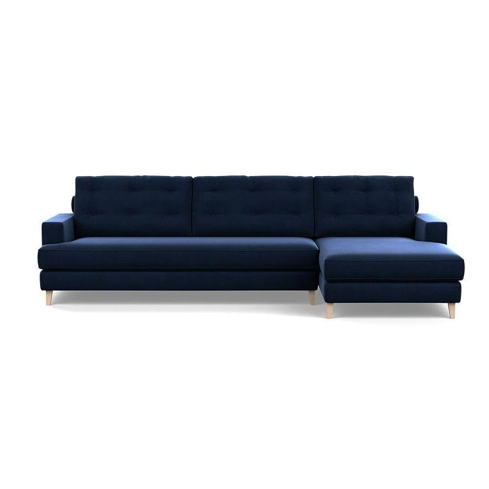 Heal's Mistral 3 Seater Sofa Cotton Grain Black Feet - Heal's UK Furniture – image 9