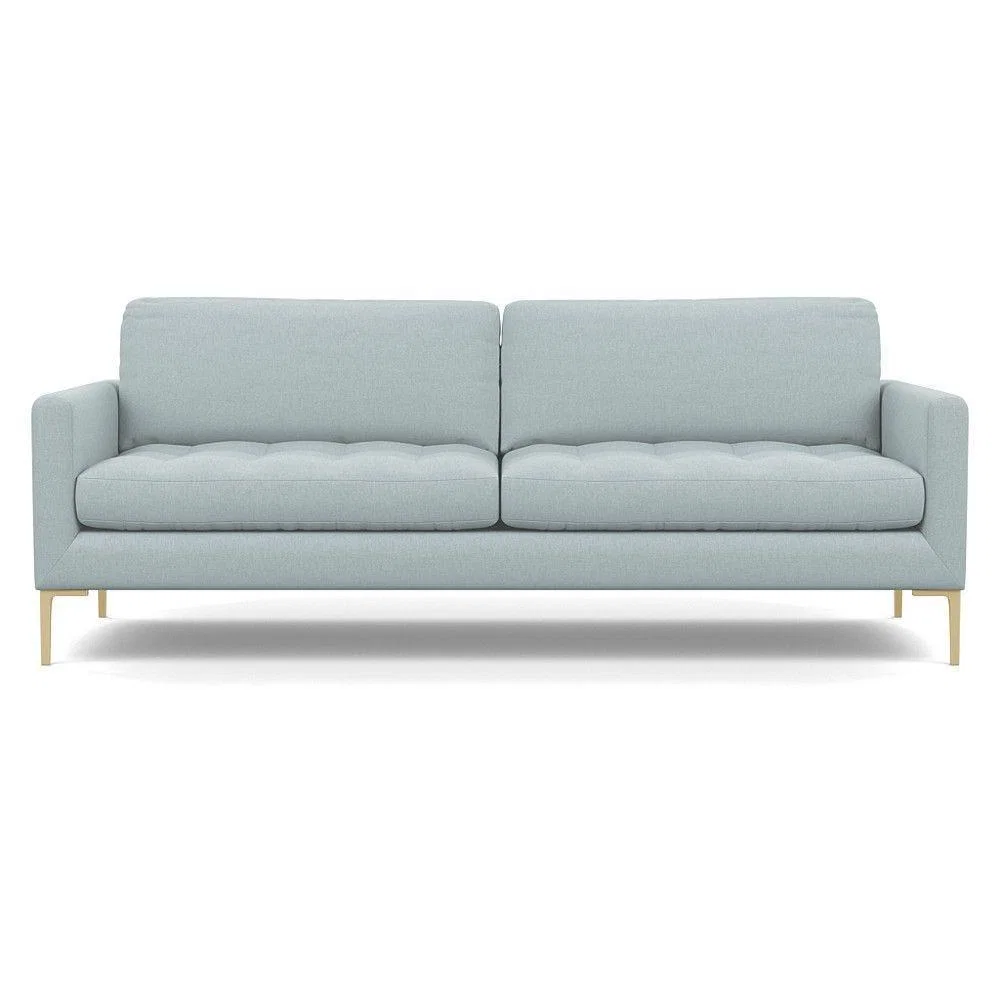 Heal's Mistral 3 Seater Sofa Cotton Grain Black Feet - Heal's UK Furniture – image 10