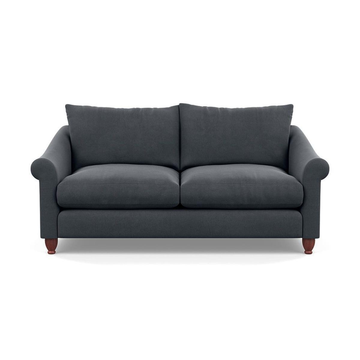 Heal's Devon 3 Seater Smart Linen Mix Duck Egg Dark Brown Stain Beech Feet - Heal's UK Furniture – image 17