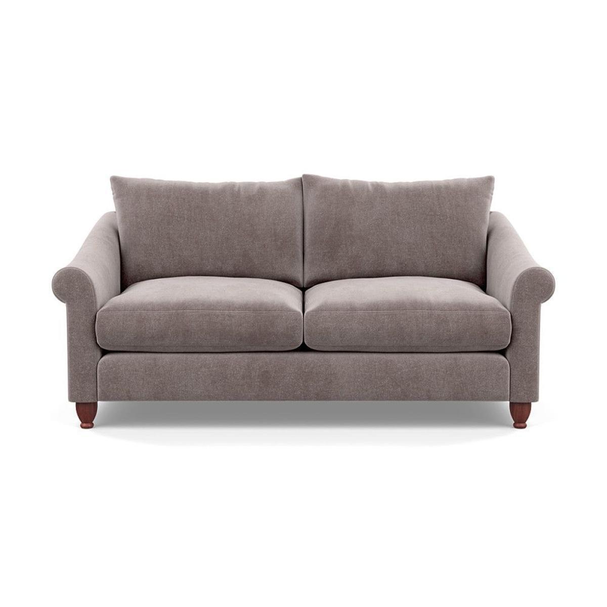 Heal's Devon 3 Seater Smart Linen Mix Duck Egg Dark Brown Stain Beech Feet - Heal's UK Furniture – image 19