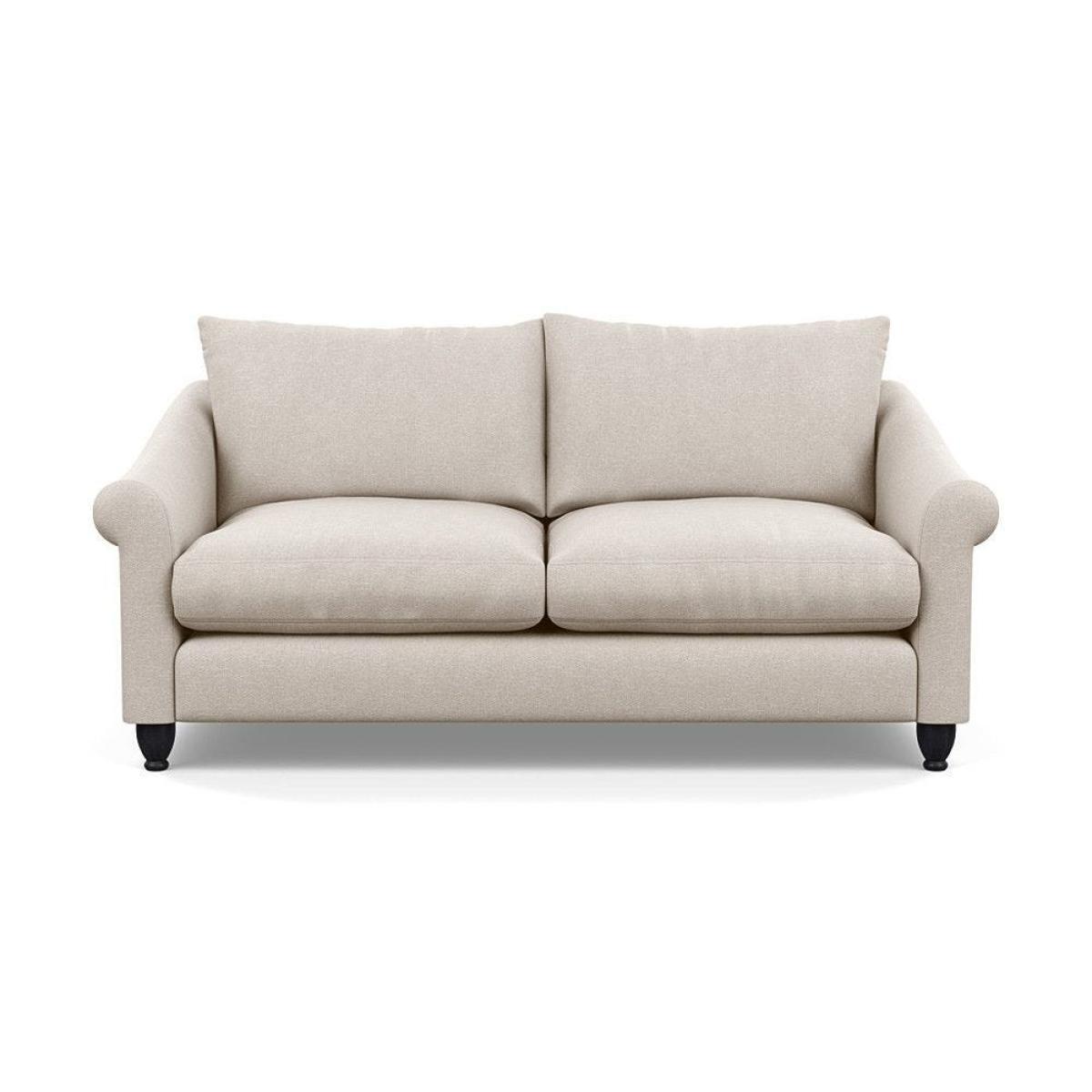 Heal's Devon 3 Seater Smart Linen Mix Duck Egg Dark Brown Stain Beech Feet - Heal's UK Furniture – image 3