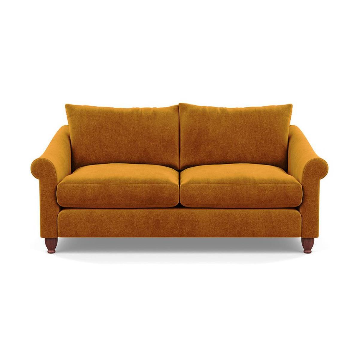 Heal's Devon 3 Seater Smart Linen Mix Duck Egg Dark Brown Stain Beech Feet - Heal's UK Furniture – image 31