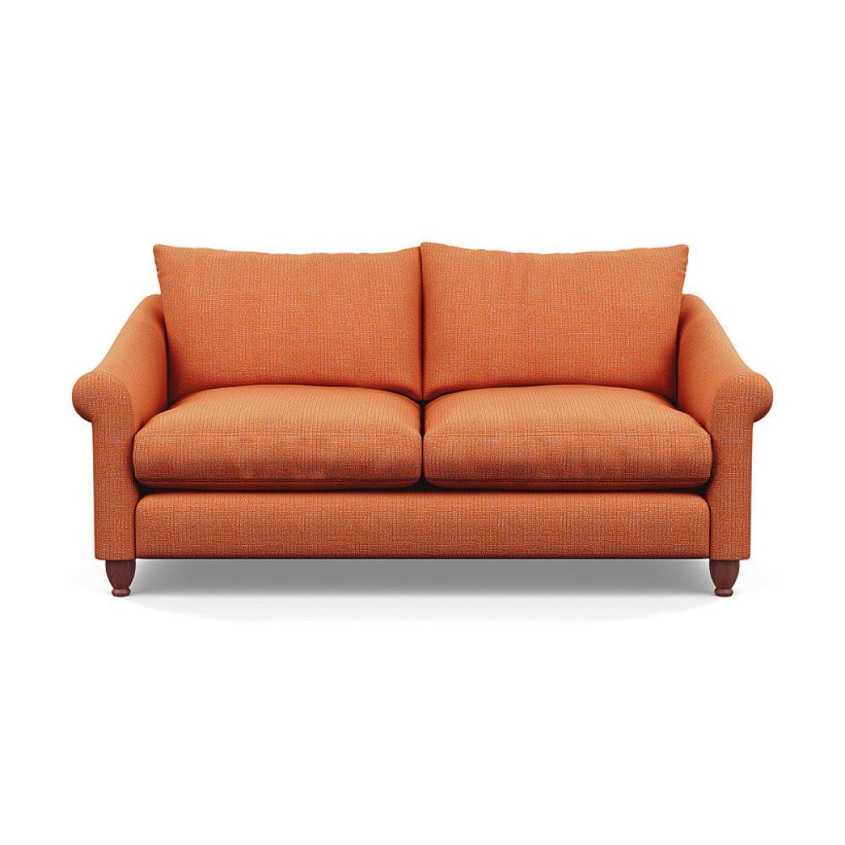 Heal's Devon 3 Seater Smart Linen Mix Duck Egg Dark Brown Stain Beech Feet - Heal's UK Furniture – image 5