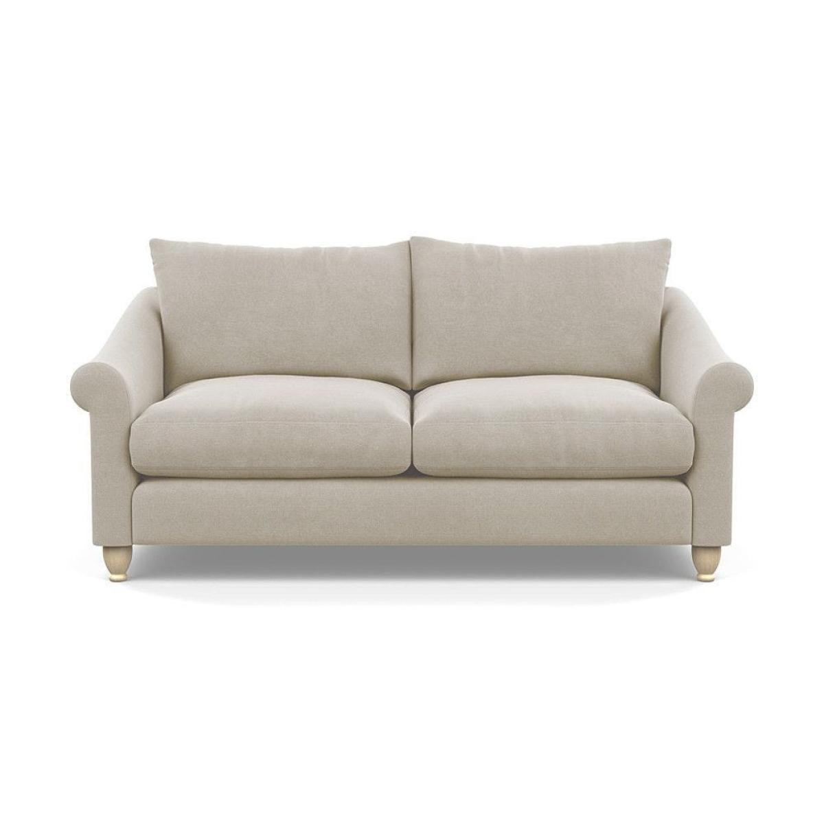 Heal's Devon 3 Seater Smart Linen Mix Duck Egg Dark Brown Stain Beech Feet - Heal's UK Furniture – image 48