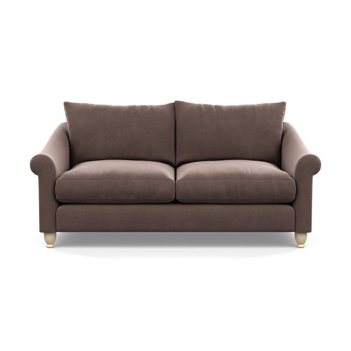 Heal's Devon 3 Seater Smart Linen Mix Duck Egg Dark Brown Stain Beech Feet - Heal's UK Furniture – image 53