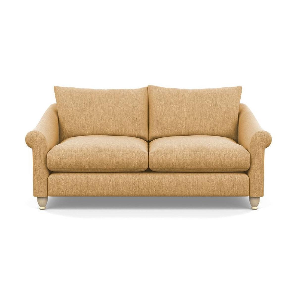 Heal's Devon 3 Seater Smart Linen Mix Duck Egg Dark Brown Stain Beech Feet - Heal's UK Furniture – image 61