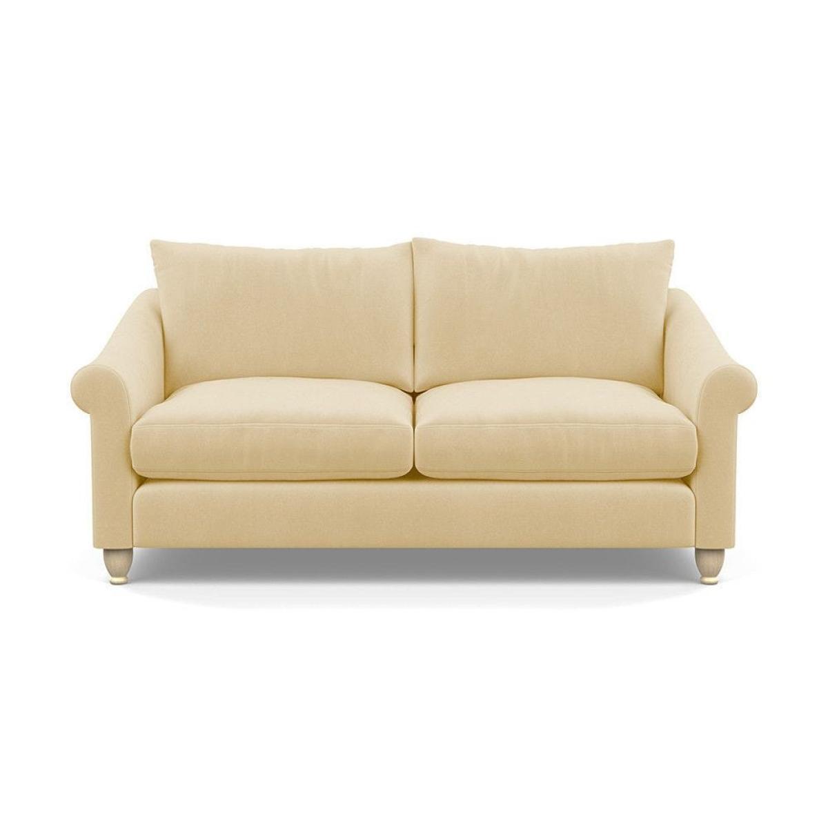 Heal's Devon 3 Seater Smart Linen Mix Duck Egg Dark Brown Stain Beech Feet - Heal's UK Furniture – image 78