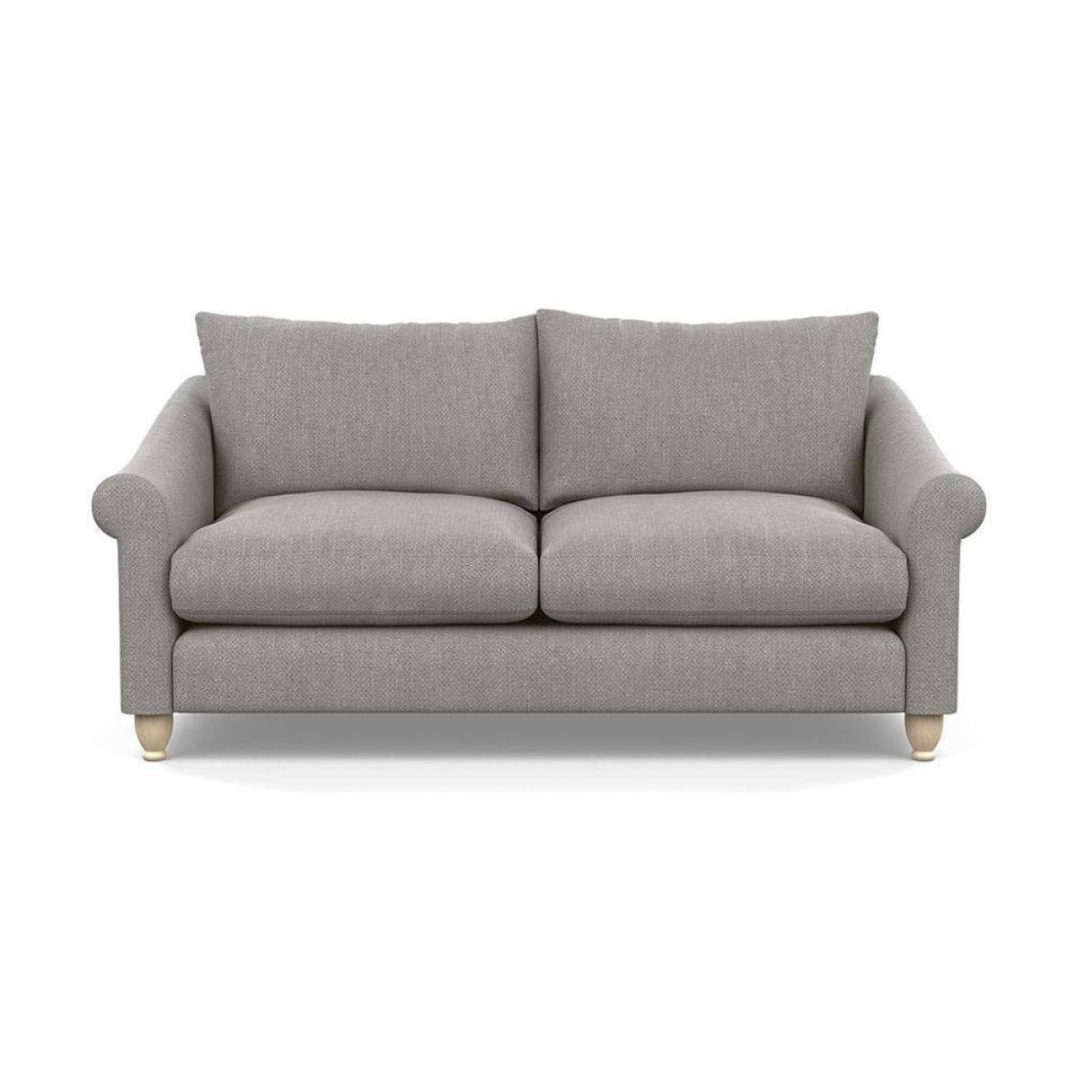 Heal's Devon 3 Seater Smart Linen Mix Duck Egg Dark Brown Stain Beech Feet - Heal's UK Furniture – image 79