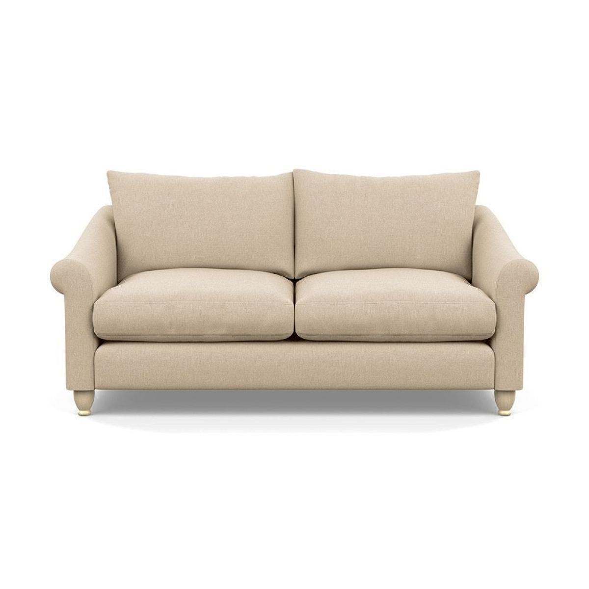 Heal's Devon 3 Seater Smart Linen Mix Duck Egg Dark Brown Stain Beech Feet - Heal's UK Furniture – image 93