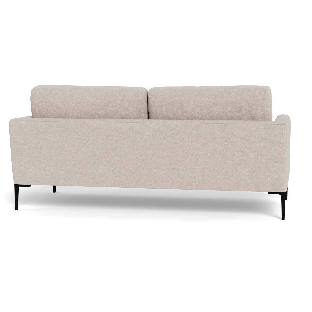 Heal's Eton 3 Seater Sofa Texture Limestone Brass Feet - Heal's UK Furniture – image 5