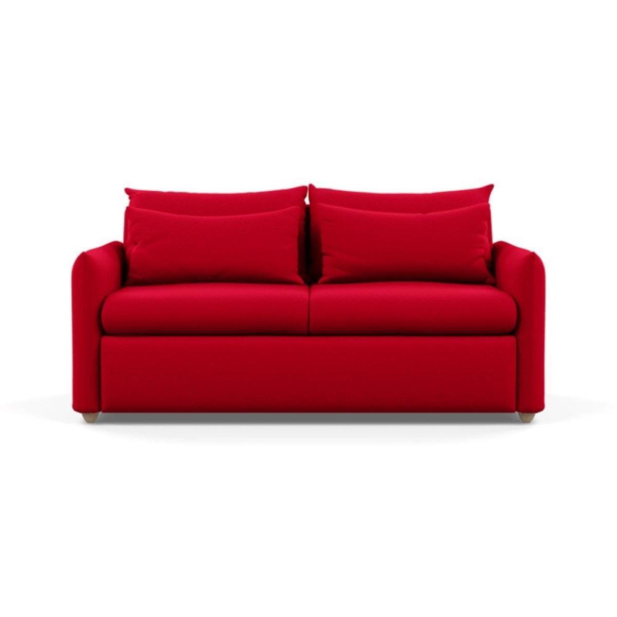 Heal's Pillow 3 Seater Sofa Bed Smart Luxe Velvet Cognac Black Feet - Heal's UK Furniture – image 39