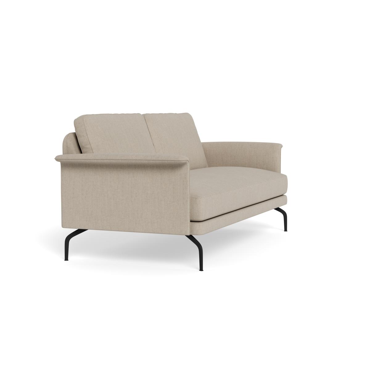 Heal's Iver 3 Seater Sofa Broad Weave Putty Black Feet – image 3