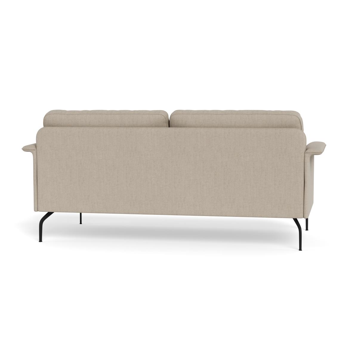 Heal's Iver 3 Seater Sofa Broad Weave Putty Black Feet – image 6