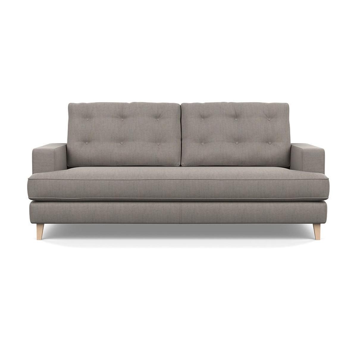 Heal's Mistral 3 Seater Sofa Broad Weave Pebble Natural – image 2
