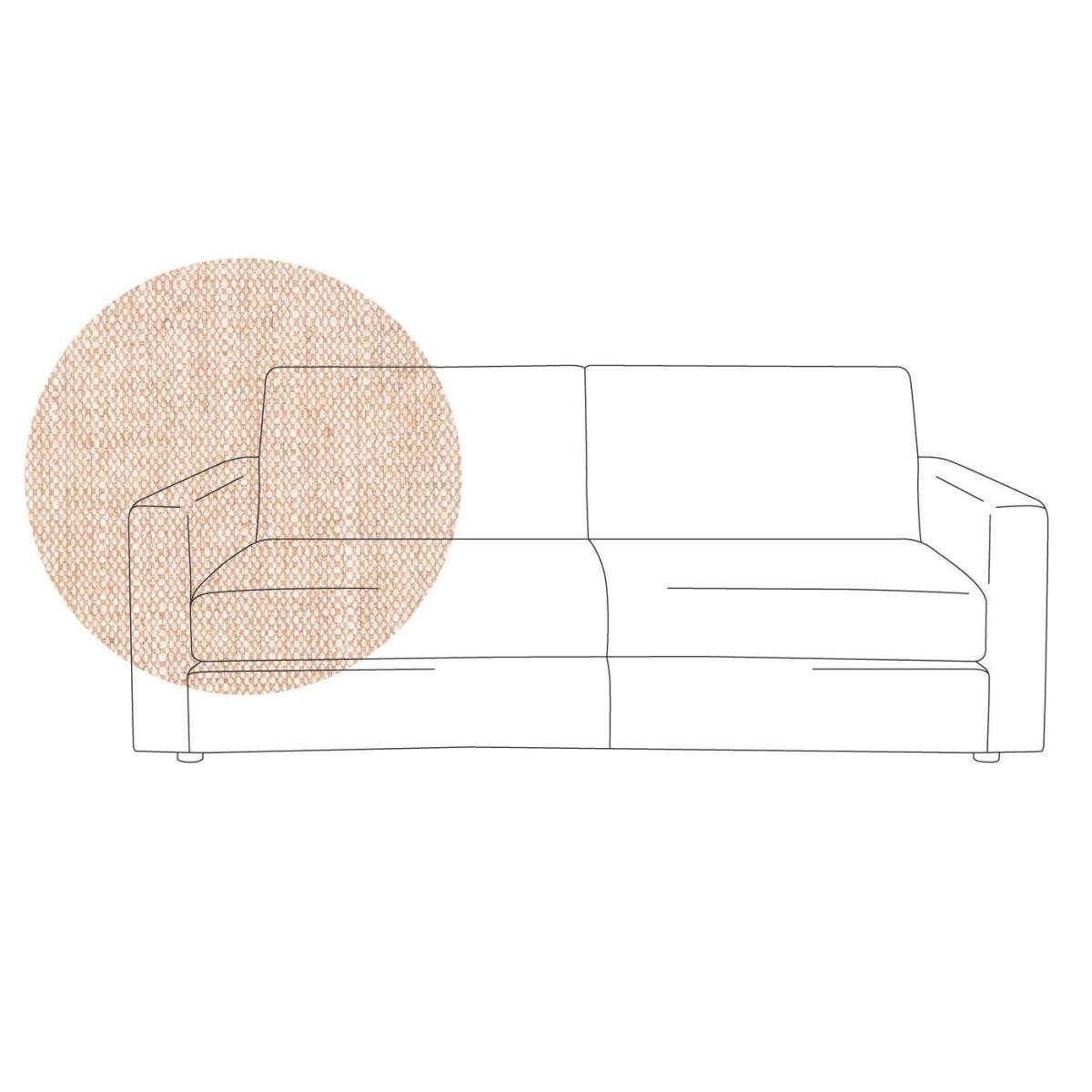 Heal's Nimbus 3 Seater Sofa Melton Wool Red Oxide Black - Heal's UK Furniture – image 40