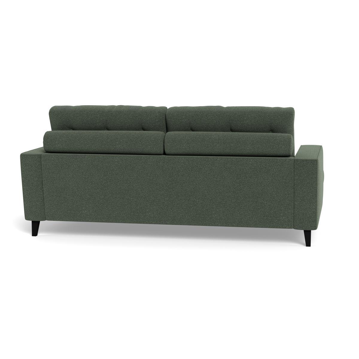Heal's Mistral 3 Seater Sofa Smart Velvet Sea foam Black Utopia - Heal's UK Furniture – image 5
