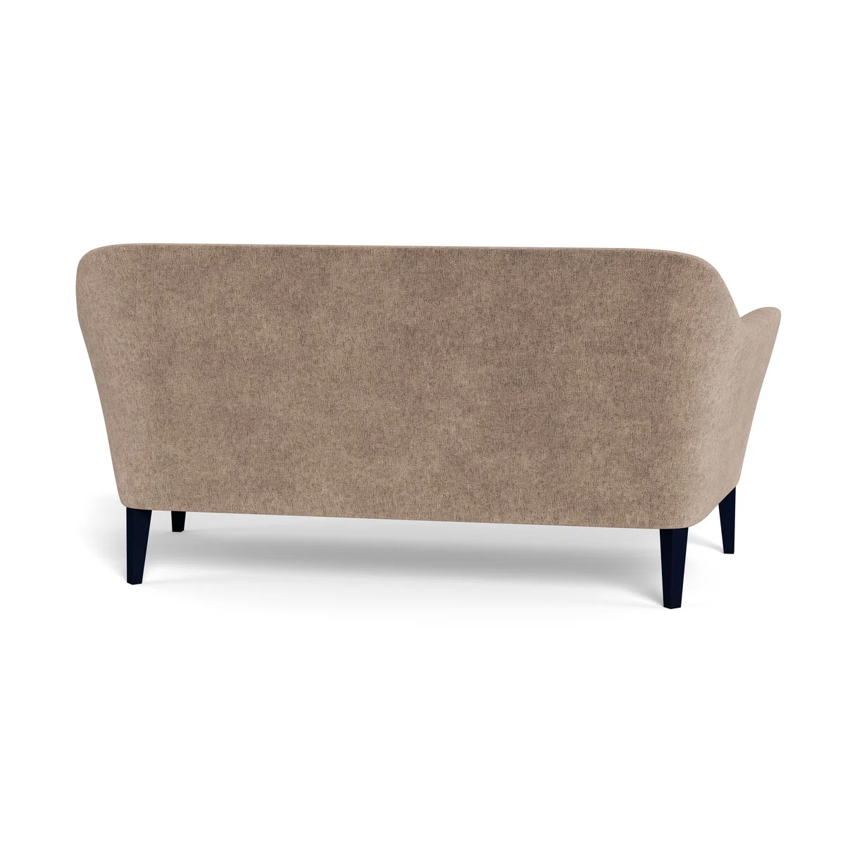 Heal's Wallis 3 Seater Sofa Boucle Velvet Rocky Black Feet – image 5