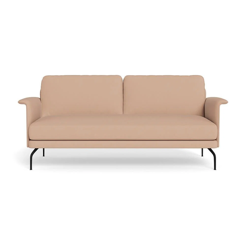 Heal's Iver 3 Seater Sofa Capelo Linen-Cotton Rosedale Black Feet – image 2