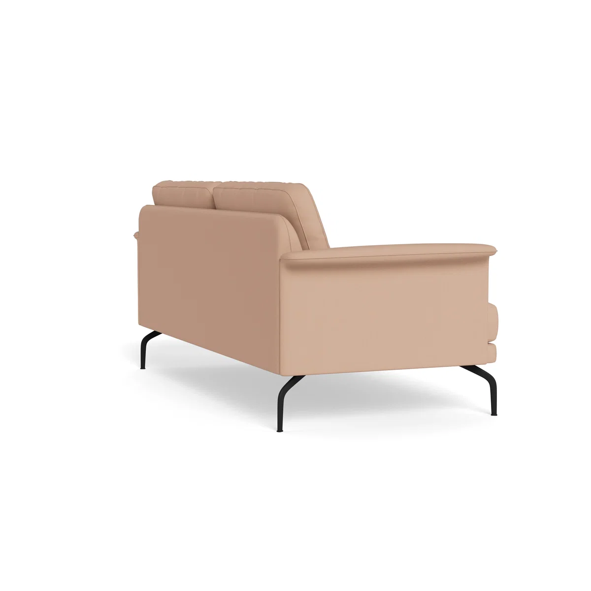 Heal's Iver 3 Seater Sofa Capelo Linen-Cotton Rosedale Black Feet – image 5